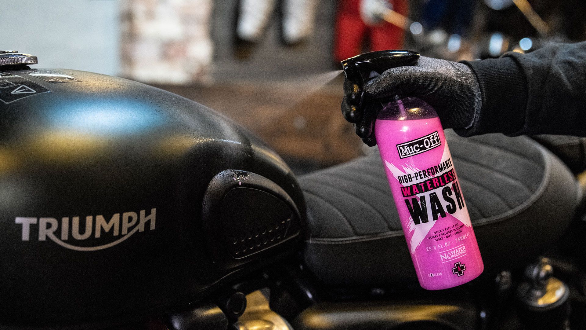 Tilbehør - Cykelpleje - Muc-Off Bike Cleaner Waterless Wash (Vask uden vand) - 750 ml