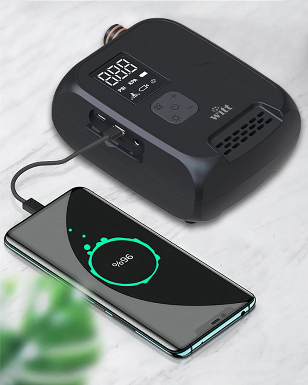 Tilbehør - Cykelpumper - Witt Smart Outdoor Air Pump (Camping)