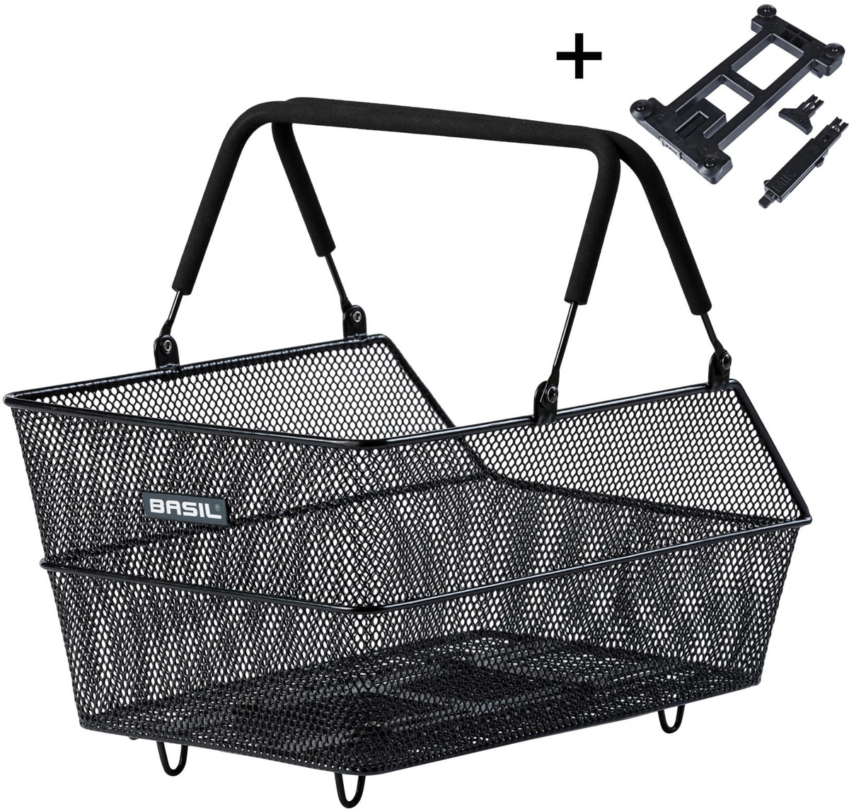Basil Cento MIK 2.0 Bagkurv - Stål