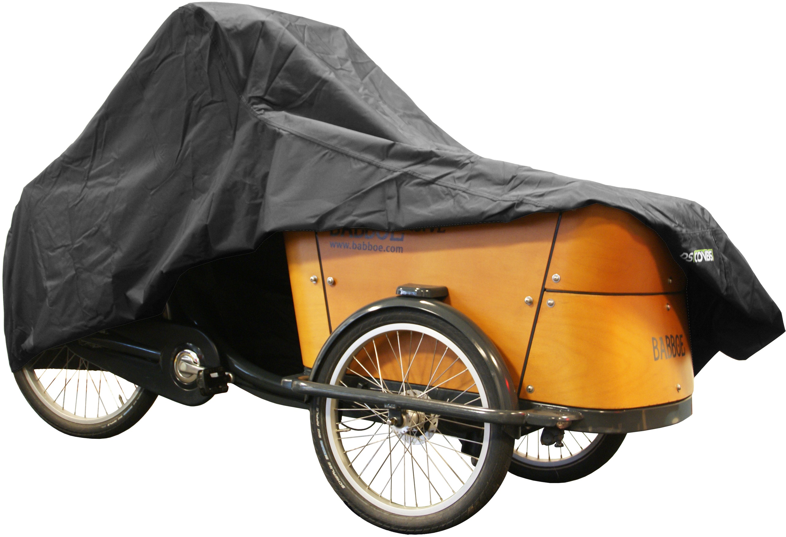 Tilbehør - Cykelpleje - DS Covers Cargo Cykelcover - 3 hjul u. kaleche