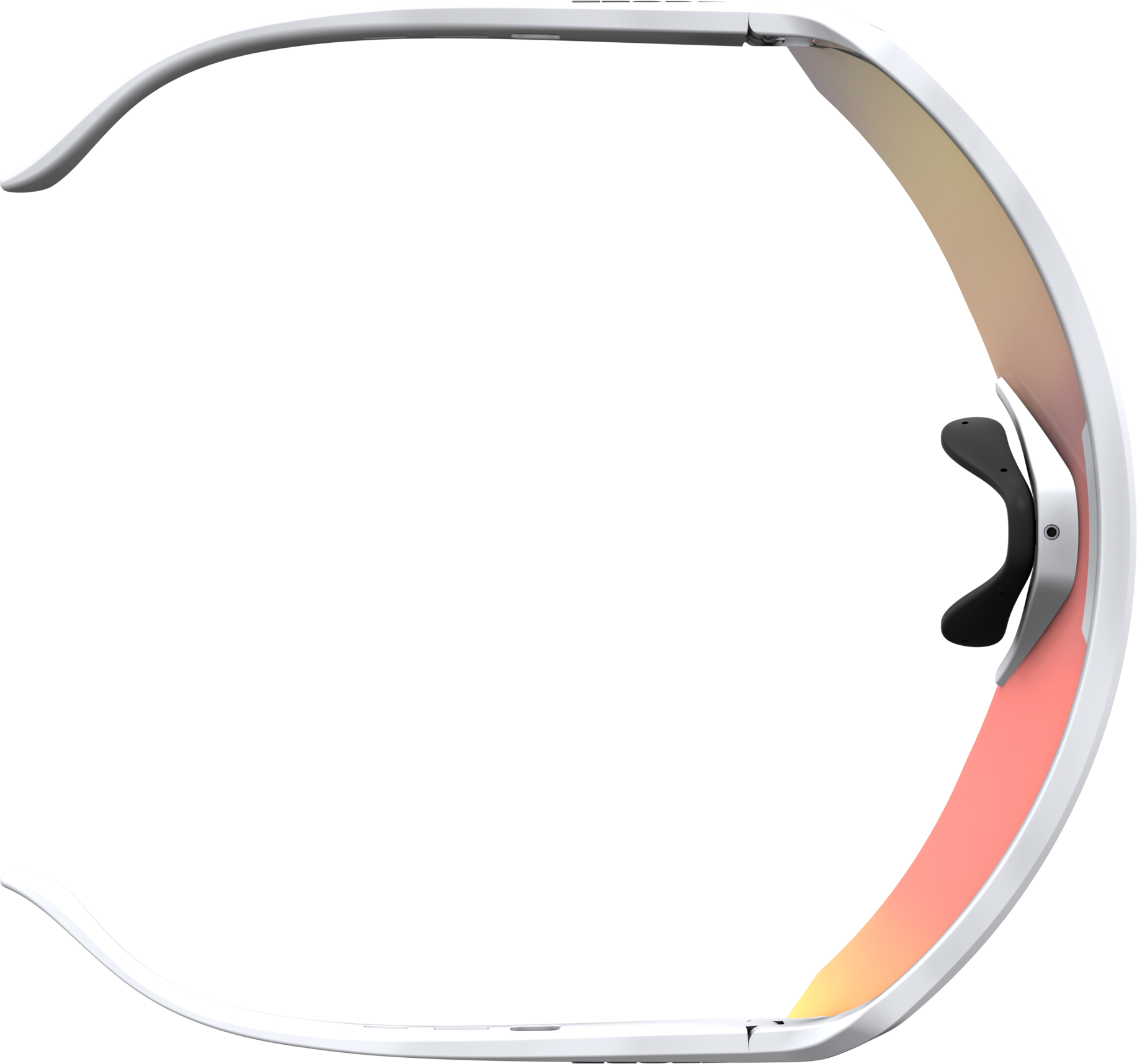 Beklædning - Cykelbriller - Scott Shield Cykelbrille - White Matt / Red Chrome