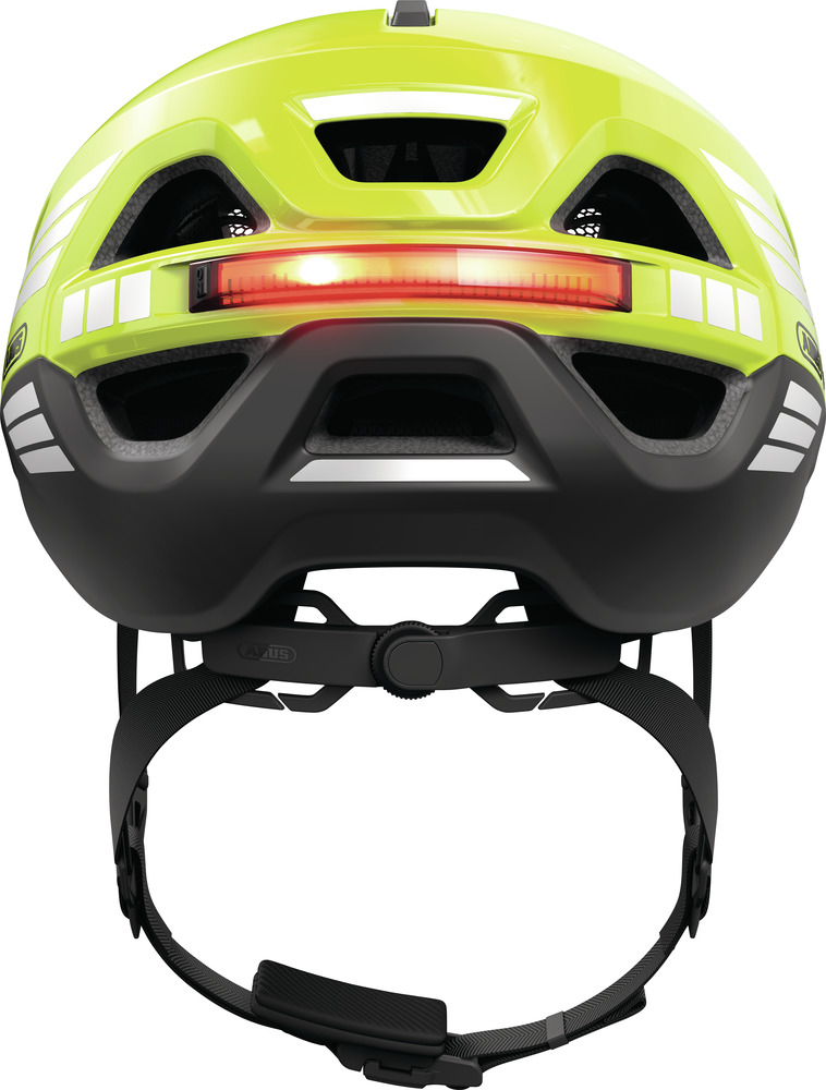 Beklædning - Cykelhjelme - Abus Hjelm Urban-I 4.0 ACE m. LED - Signal Yellow