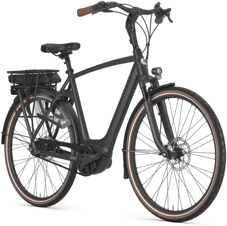 Cykler - Elcykler - Gazelle Orange C8+ HMB Herre 2026 - Black