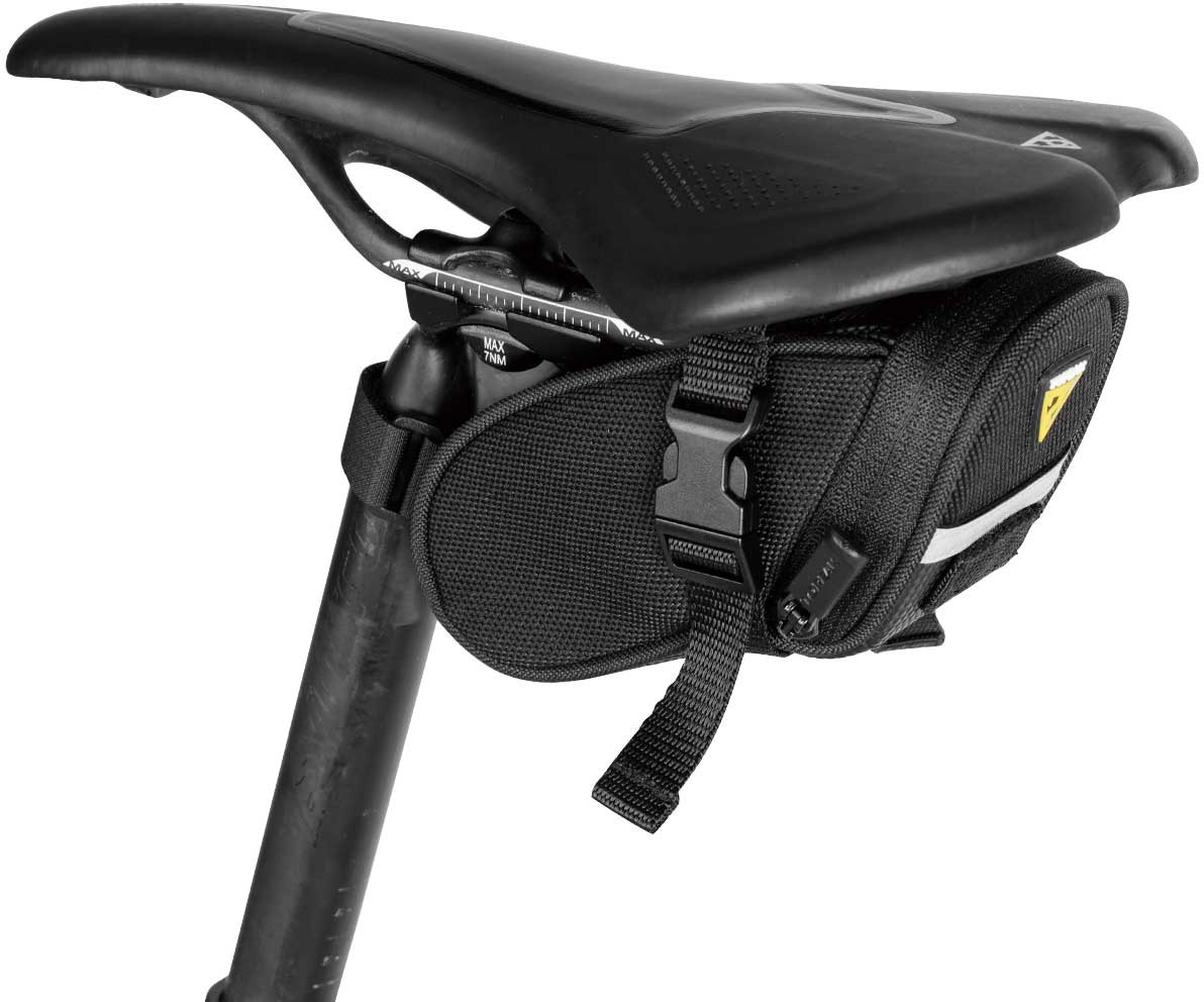 Tilbehør - Sadeltasker - Topeak Sadeltaske Aero Wedge Pack (med stropper) - Micro