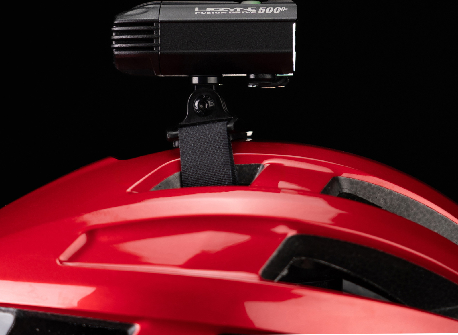Tilbehør - Cykellygter - Lezyne Helmet Fusion Drive 500+ Hjelmlygte 500 lumen - Black