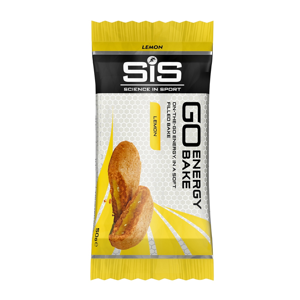 Tilbehør - Energiprodukter - Energibar - SIS Go Energy Citron Bake Bar - 50g
