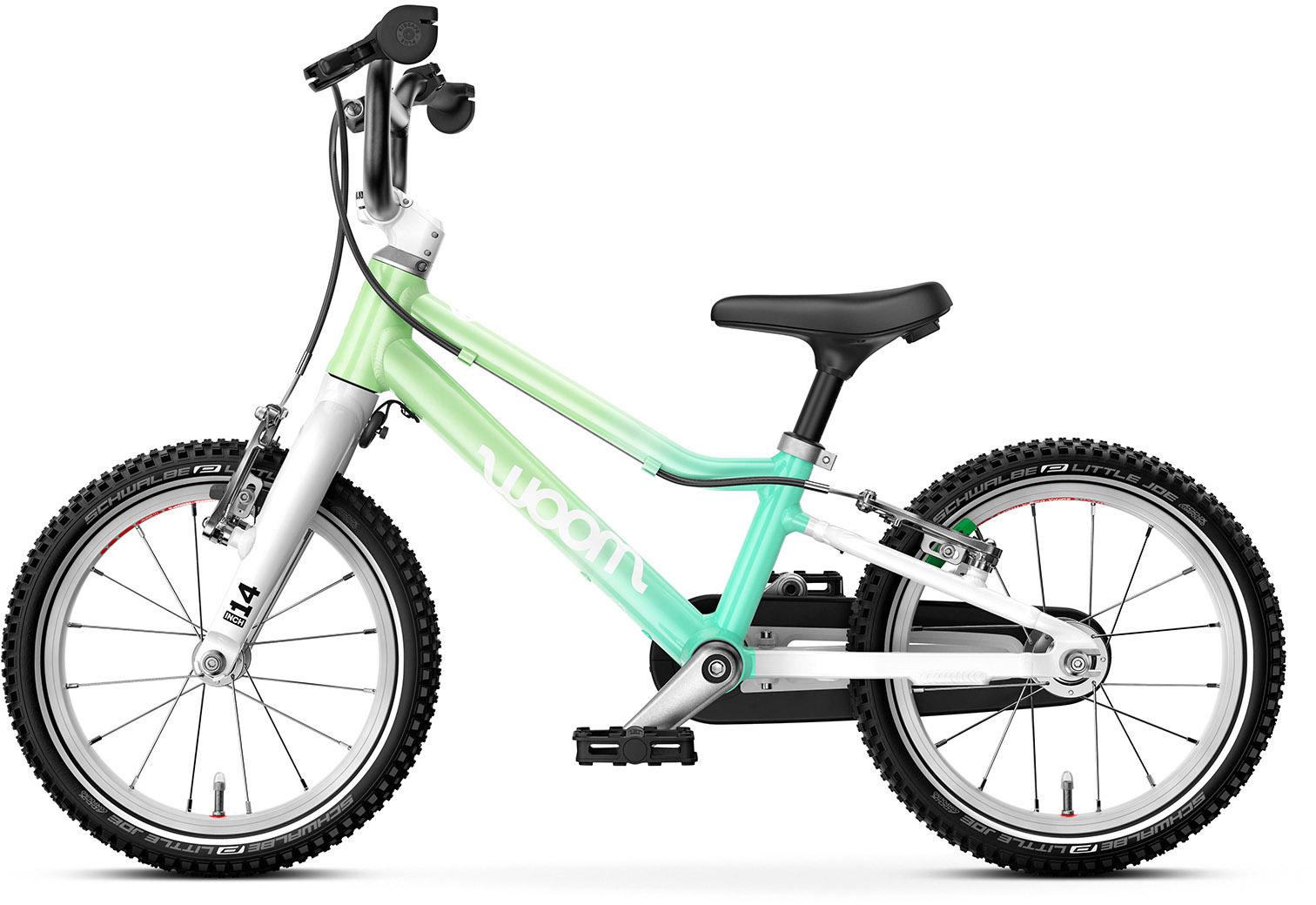 Cykler - Børnecykler - Woom GO 2 - LTD Spearmint Crush