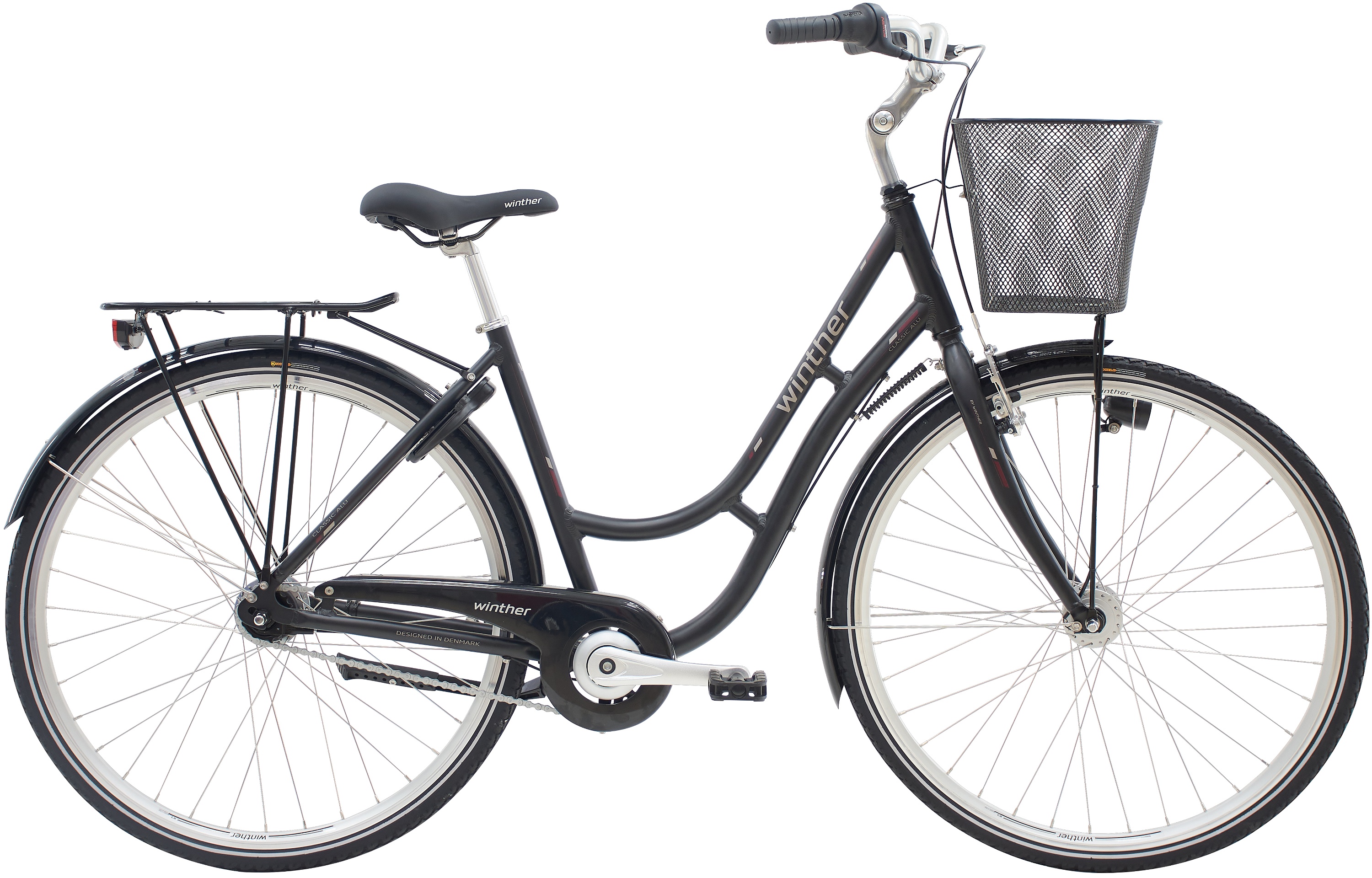 Badeværelse Modig Problem Winther Shopping Classic Dame 7g 2023 - Sort » Bike Size: 48cm/19in