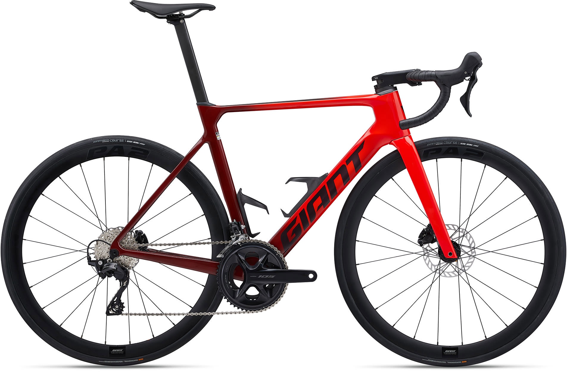 Cykler - Racercykler - Giant Propel Advanced 2 2024 - Rød