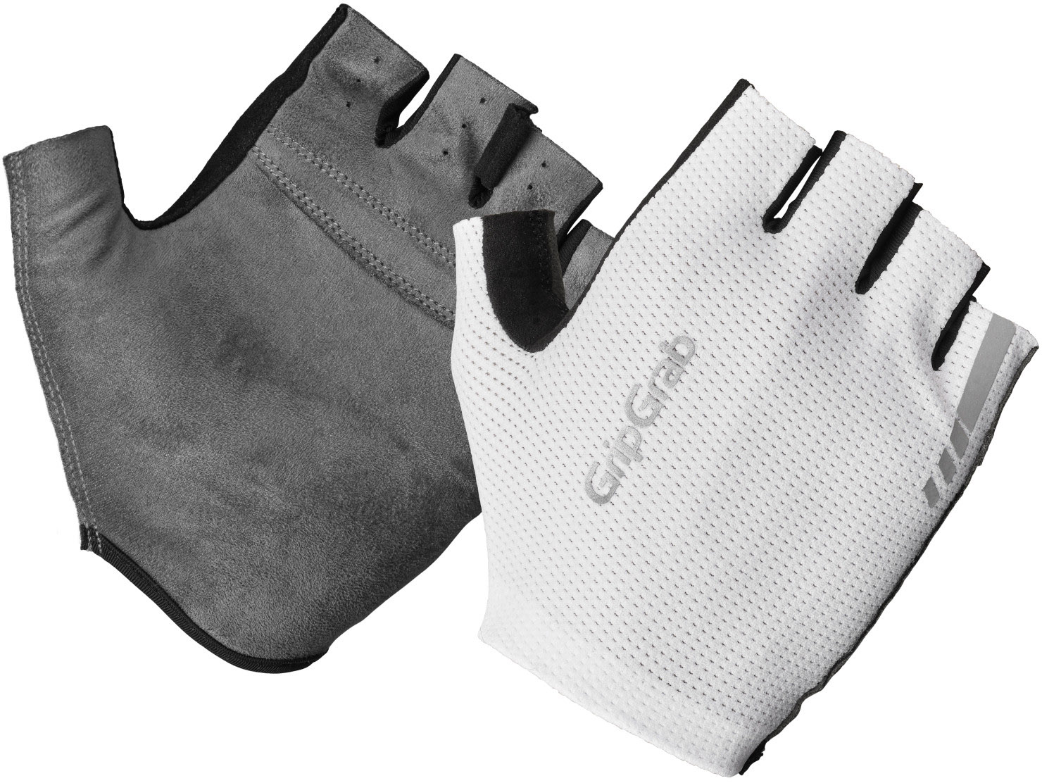 GripGrab PACR InsideGrip&#x2122; Kortfingret Sommerhandsker - White