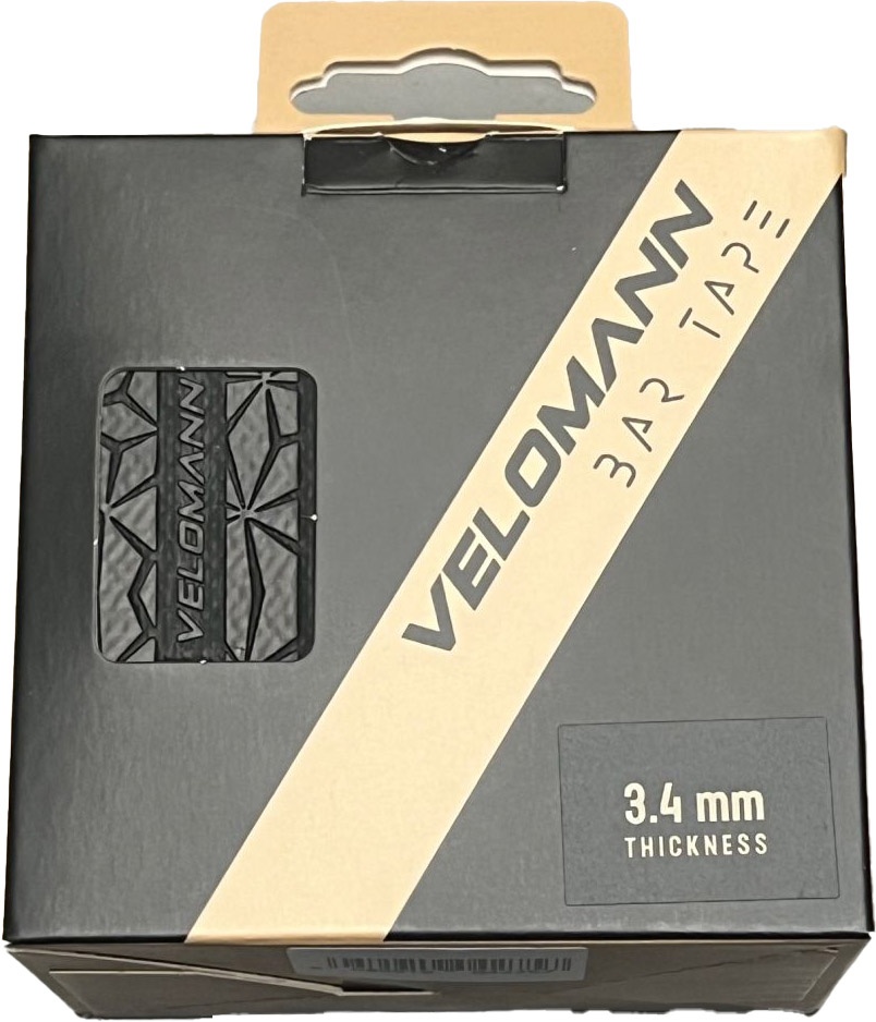 Tilbehør - Styrbånd - Bianchi Velomann Leaf 34 Soft Touch 3.4 mm - Full Black