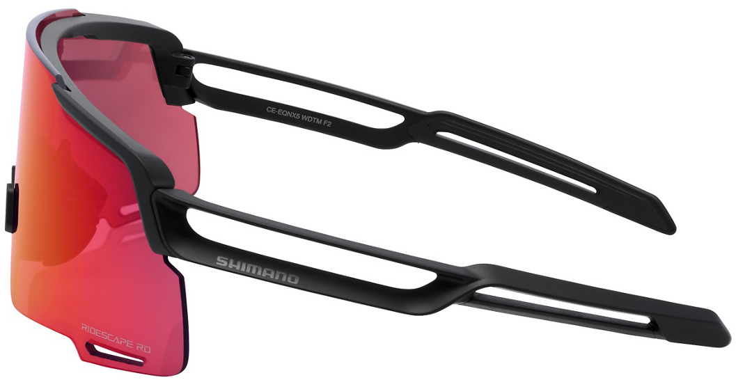 Beklædning - Cykelbriller - Shimano Equinox 5 RIDESCAPE ROAD Eyewear - Matte Black