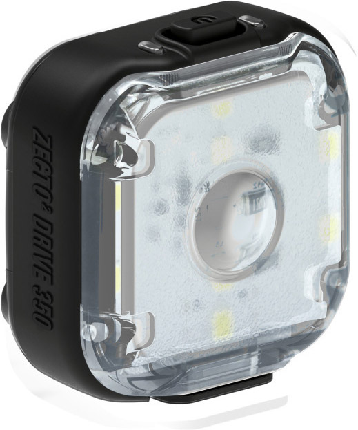 Tilbehør - Cykellygter - Lezyne Zecto 2 Drive 350+ Forlygte 350 lumen - Black