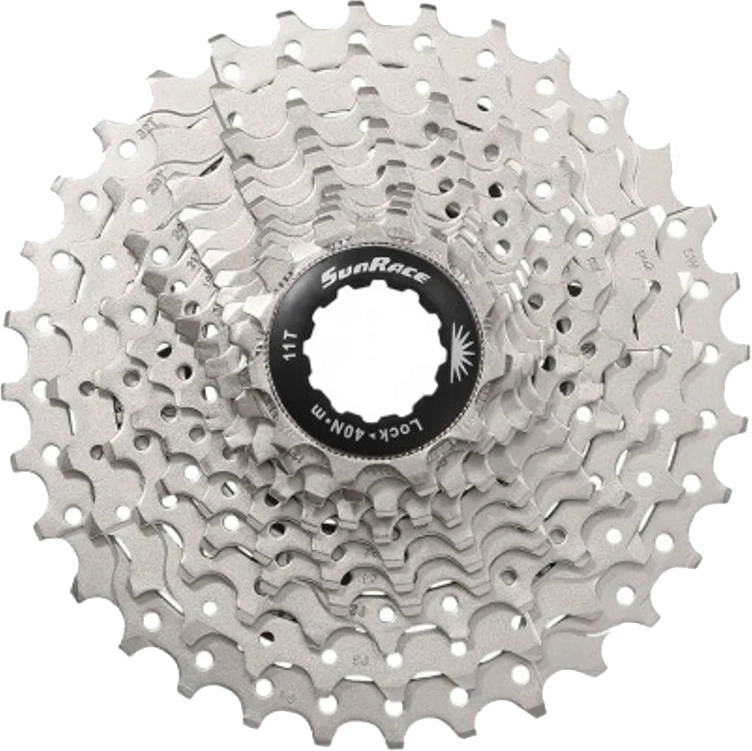 Sunrace CSRX1 Kassette 11 speed 11-32T Road Metallic Sølv - Køb til DKK 456 - Spar 23%