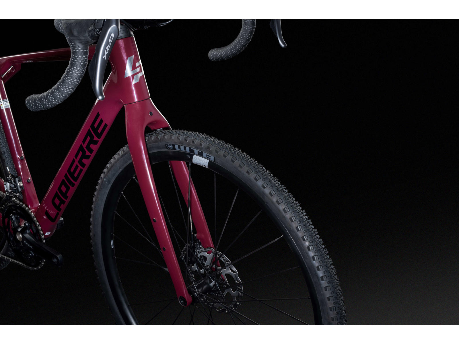 Cykler - Gravel cykler - Lapierre Crosshill CF 6.0 2025 - Strong Ruby Red