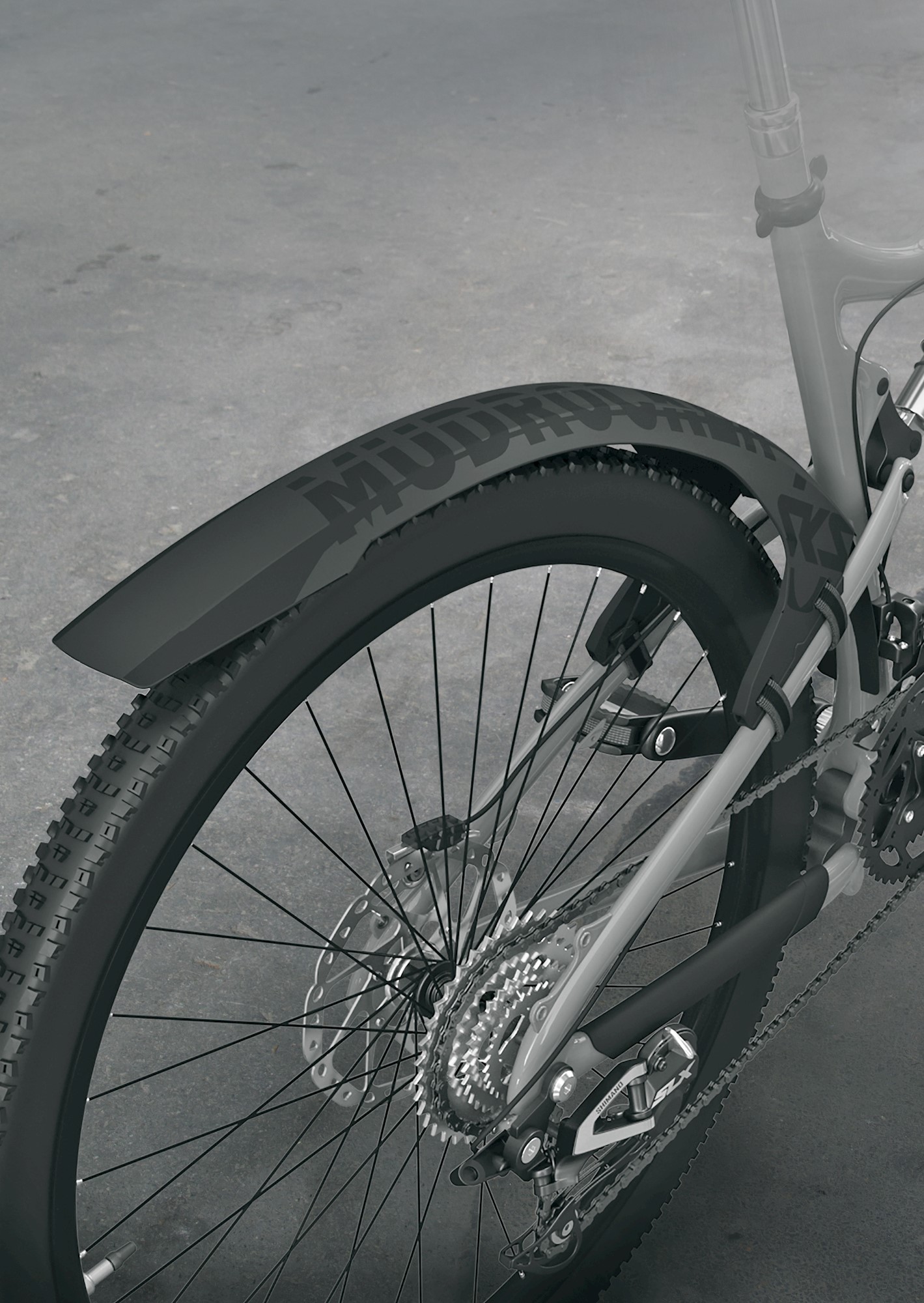 Tilbehør - Cykelskærme - SKS Mudrocker Stumpskærm Rear 27.5"-29"