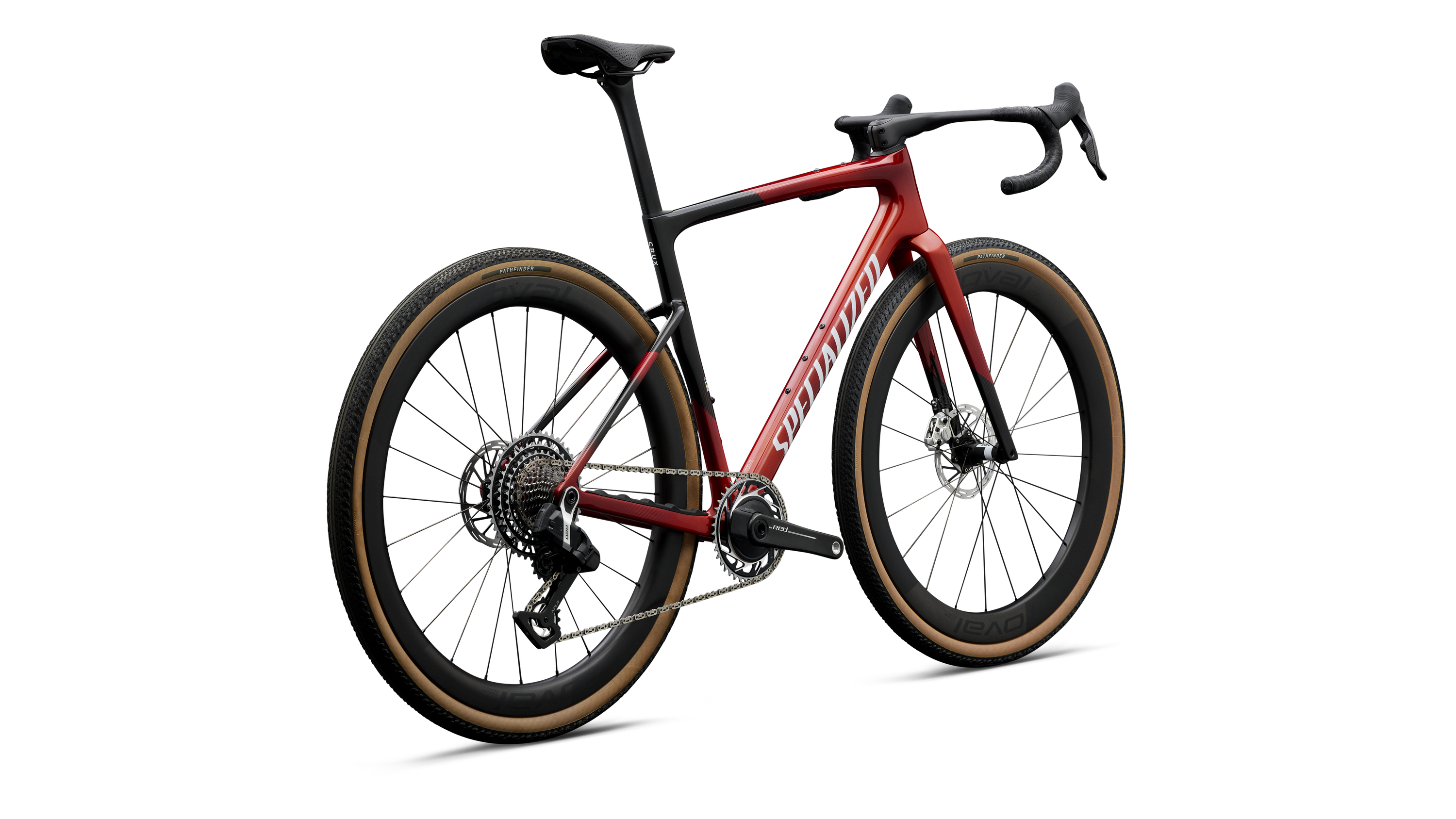Cykler - Gravel cykler - Specialized Crux 5 S-Level SRAM RED XPLR 2027 - Redwood Metallic/White