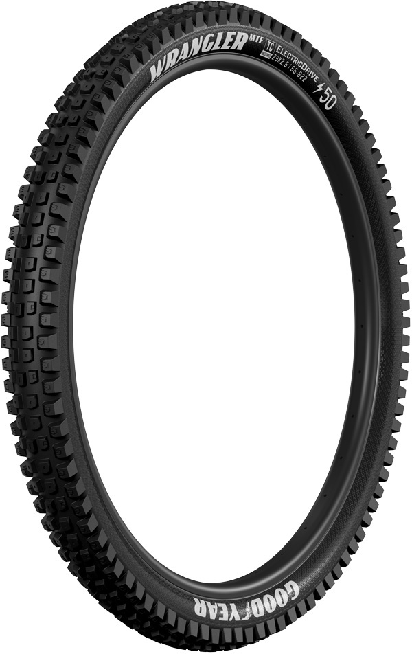 Reservedele - Cykeldæk - Goodyear WRANGLER MTF Electric 29x2.40 (Fordæk) - Sort