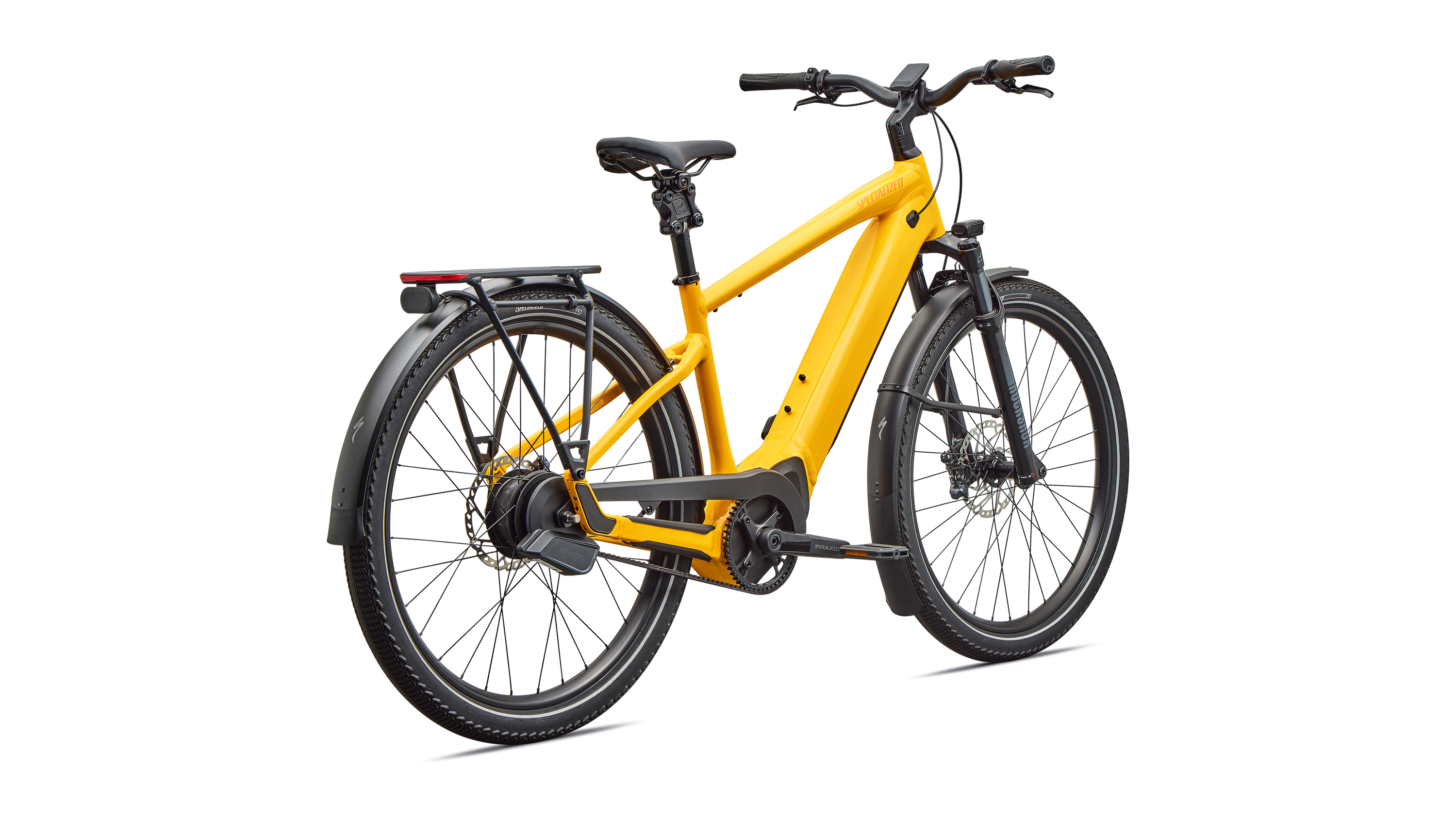 Cykler - Elcykler - Specialized Turbo Vado 5.0 IGH 2026 - Gloss California Sunshine / Green Zest