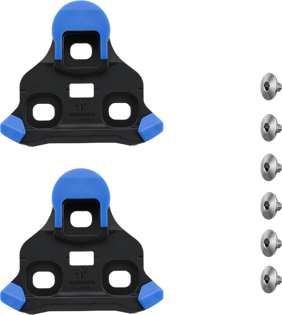 Shimano SPD-SLR CL-SL120 Klampesæt 2 Grader Float - Blue