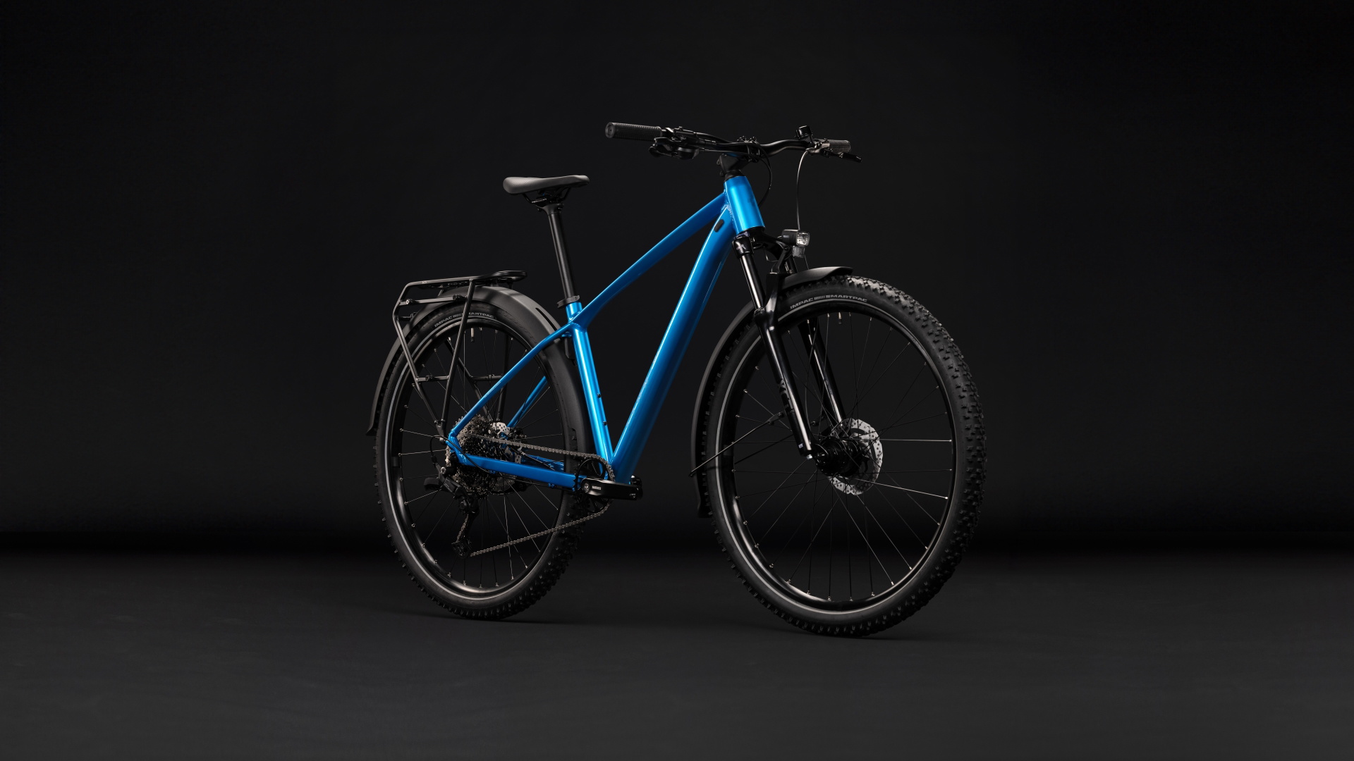 Cykler - Mountainbikes - Cube Aim Pro FE (Fully Equipped) 29" 2027 - Topasblue´n´Blue