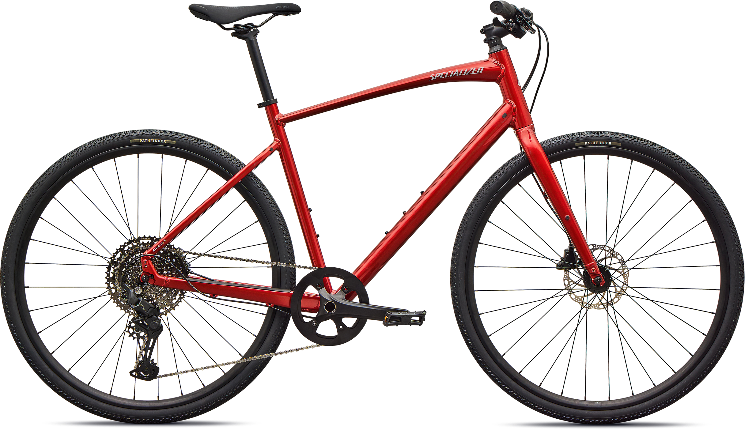 Specialized Sirrus X 3.0 2027 - Gloss Cayenne Metallic / Dolomite Metallic