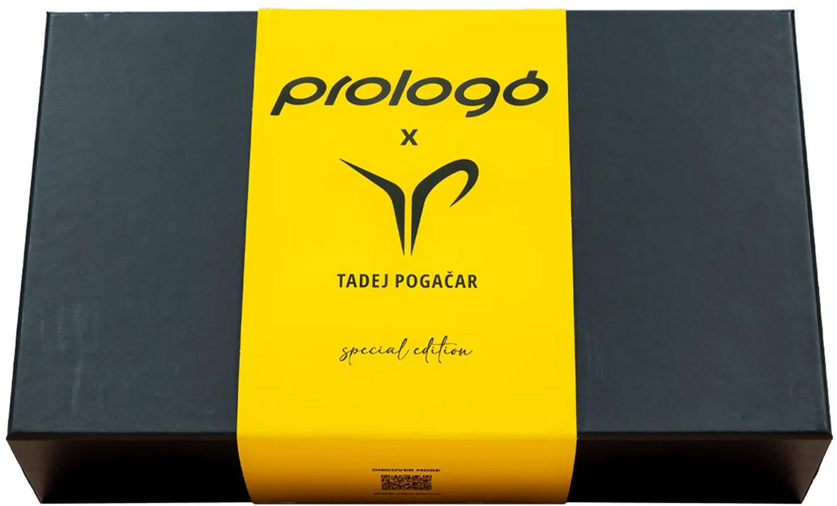 Tilbehør - Cykelsadel - Prologo Nago R4 147 Tadej Pogačar Special Edition - Tour De France Gul