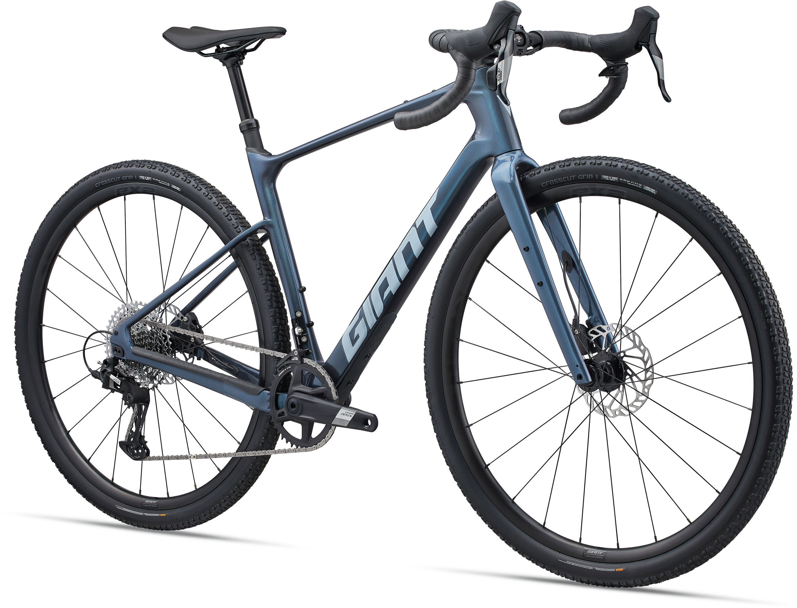 Cykler - Gravel cykler - Giant Revolt Advanced 1 2025 - Blå