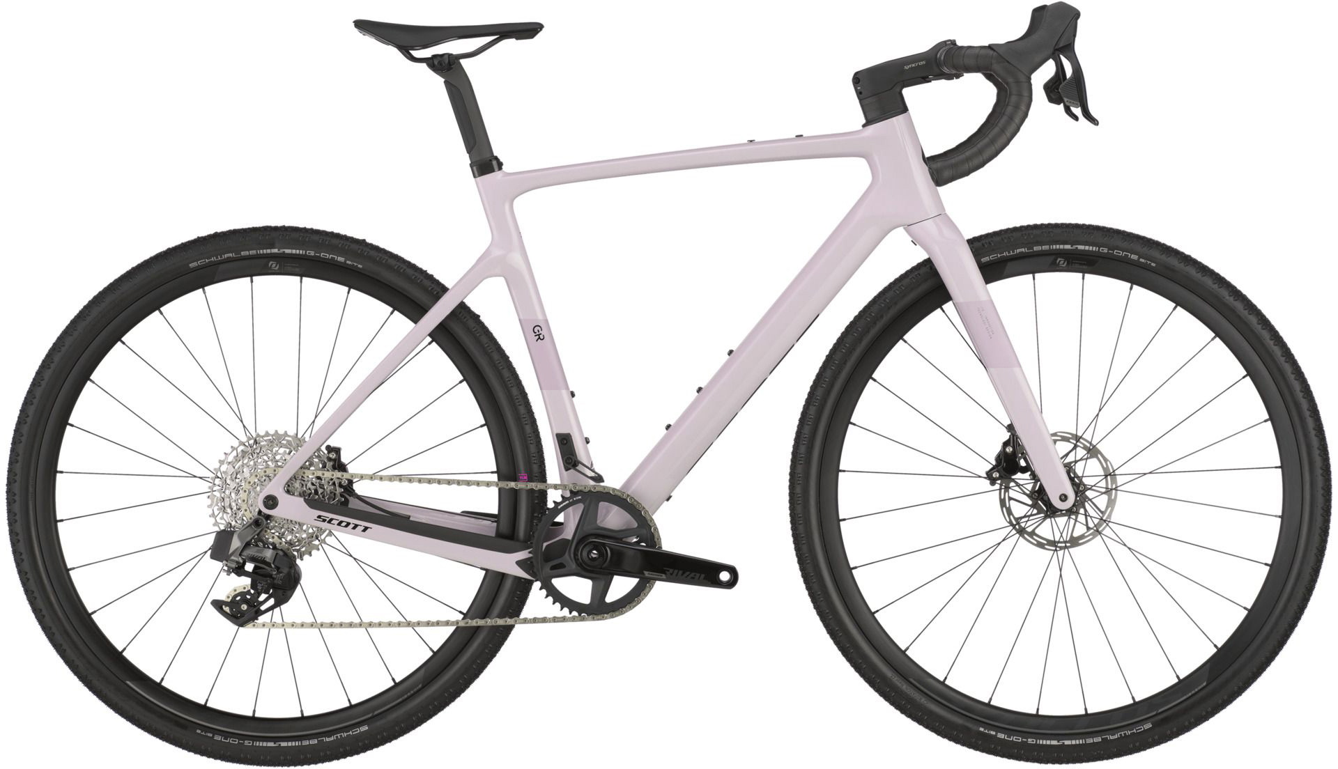 Scott Addict Gravel 30 2025 - Hushed Pink