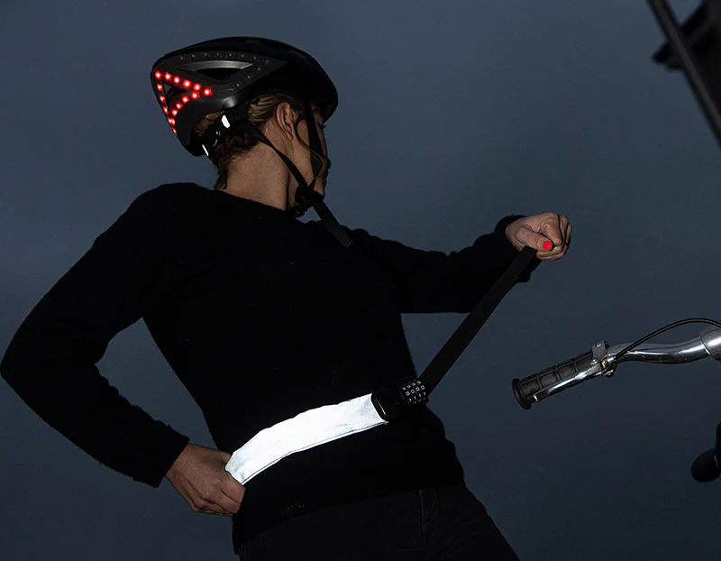 Tilbehør - Cykellås - HIPLOK Spin Wearable Chain Lock - Black