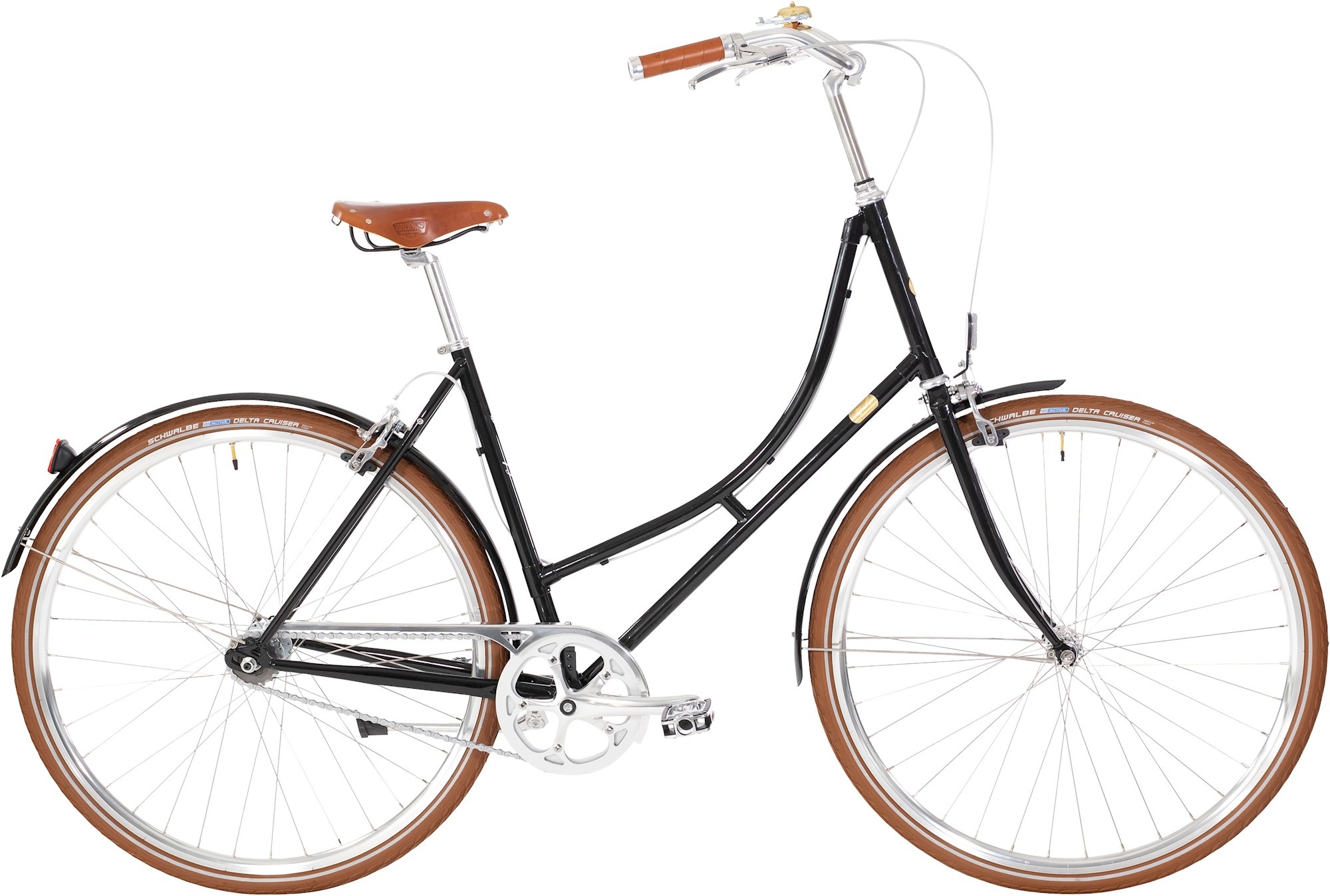 Bike by Gubi 7g Dame Fodbremse 2023 - Sort