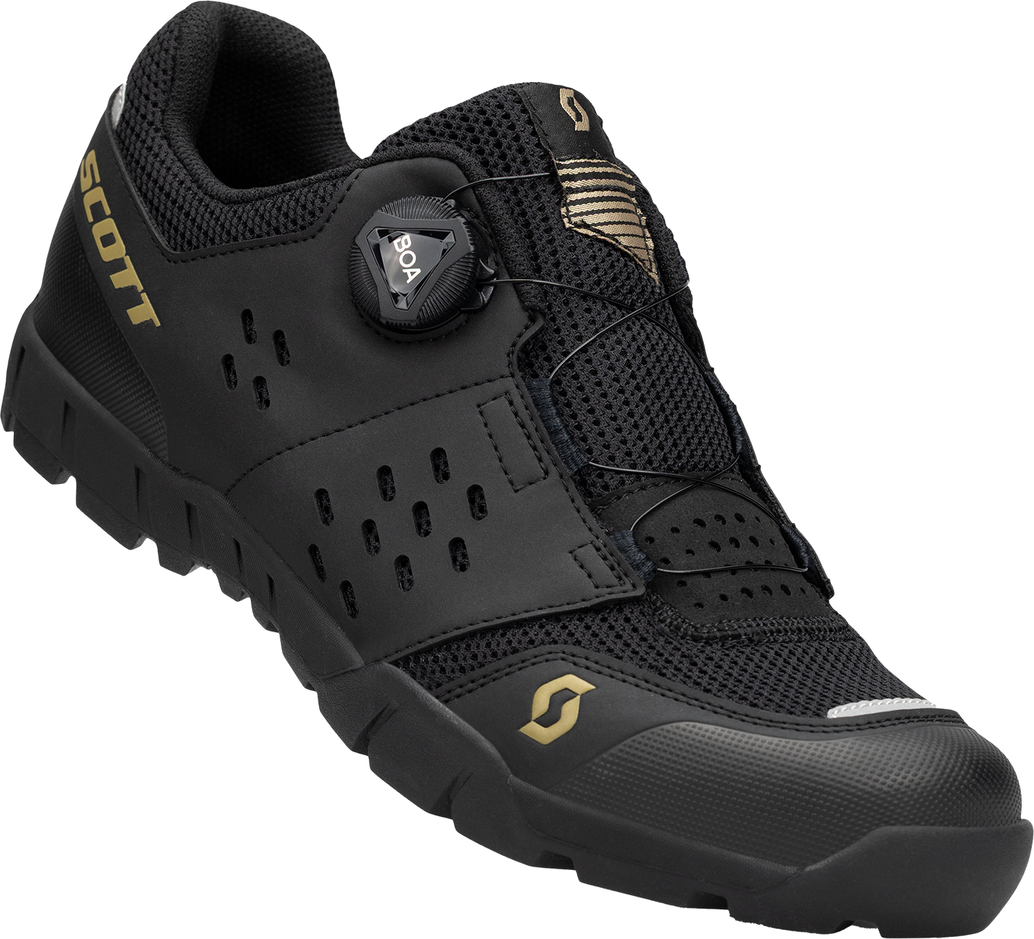 Beklædning - Cykelsko - Scott All Mountain Crus-r SPD Dame Sko - Black