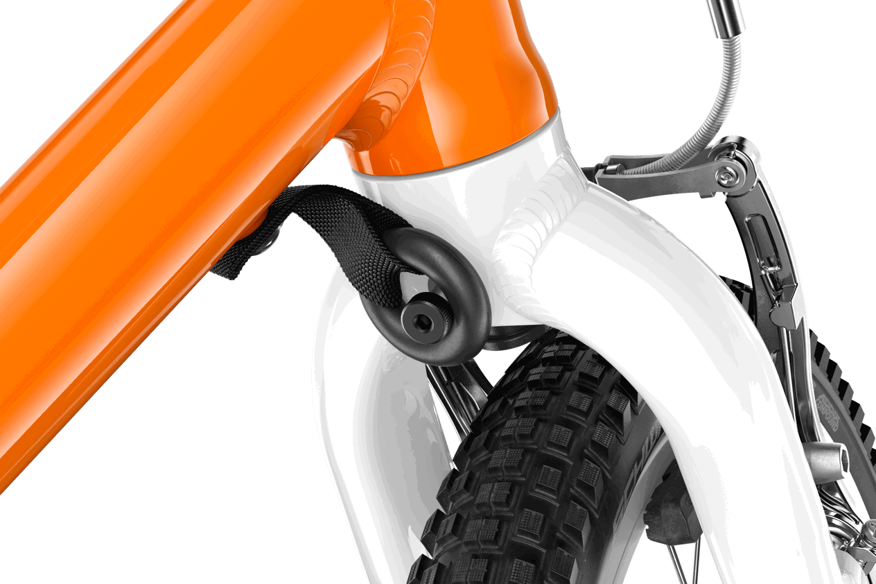 Cykler - Børnecykler - Woom Original 3 Automagic (Automatgear) - Flame Orange