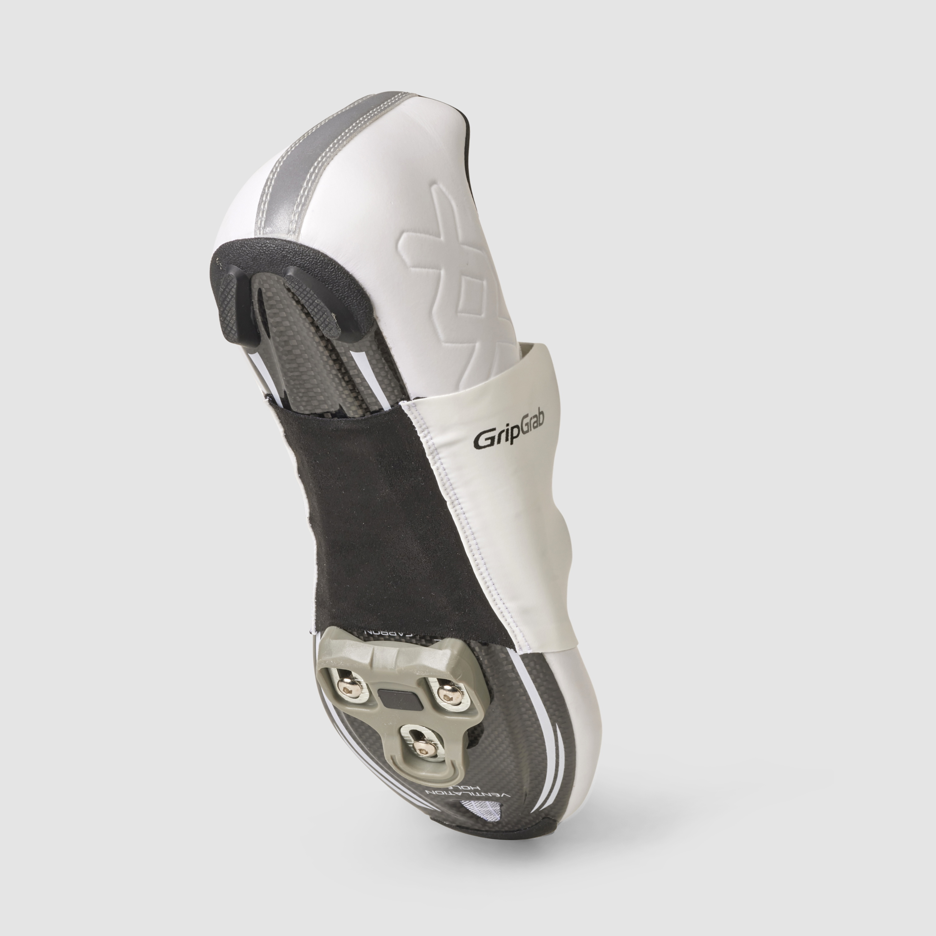 Beklædning - Skoovertræk - GripGrab Faststream Aero Dial Covers - White