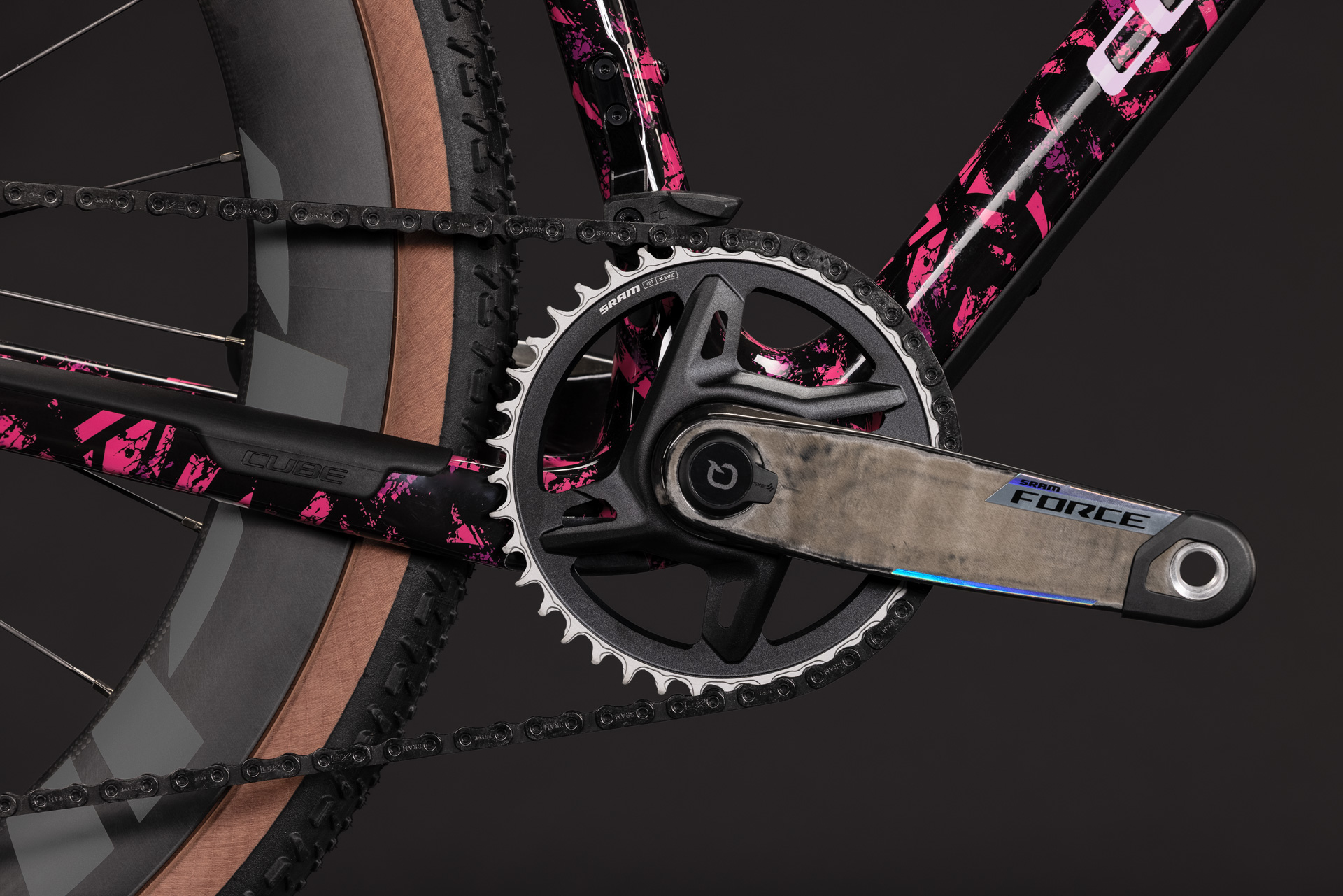 Cykler - Gravel cykler - Cube Nuroad C:62 SLX 2027 - Pinkaction´n´Black