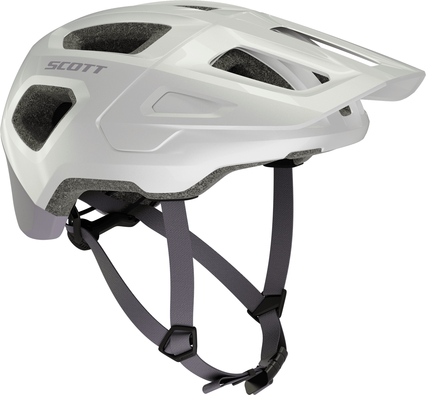 Scott Argo Plus Junior MIPS cykelhjelm - Pearl White
