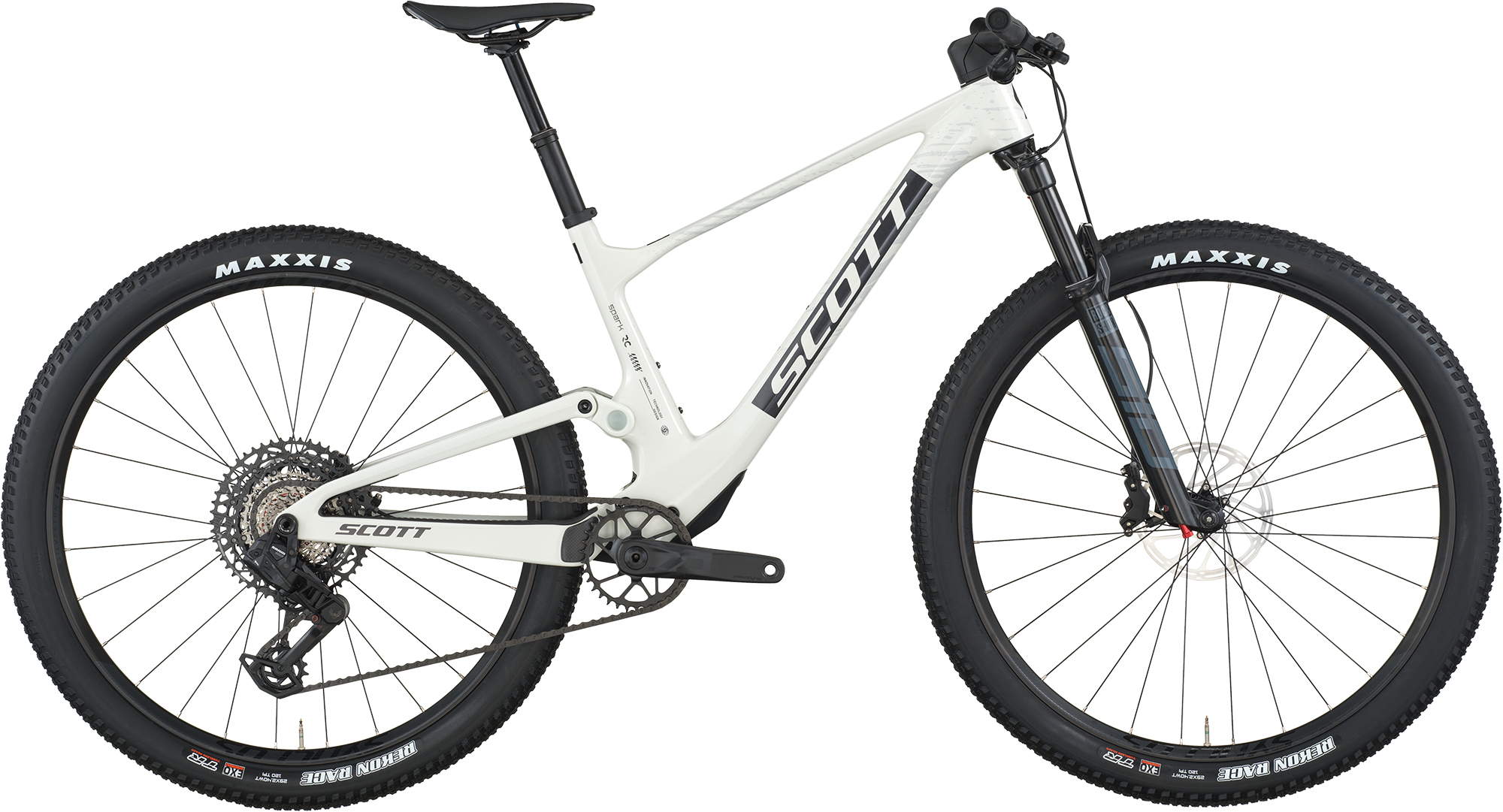 Cykler - Mountainbikes - Scott Spark RC Team 2026 - Whisper Grey