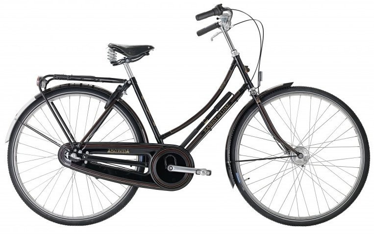 Cykler - Damecykler - Raleigh Tourist de Luxe Dame 7g 2023 - sort
