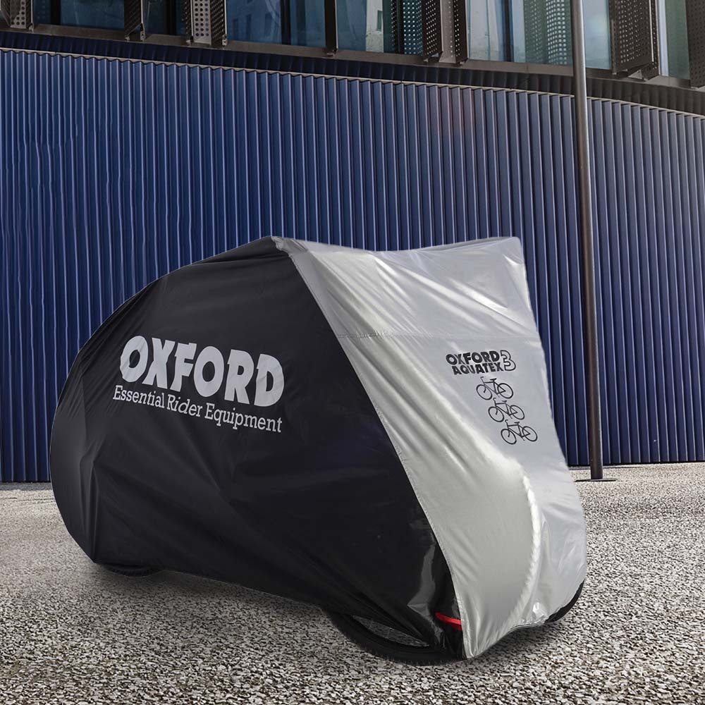 Tilbehør - Cykelpleje - OXC Cykelovertræk Aquatex - 3 Cykler - 200x105x110cm