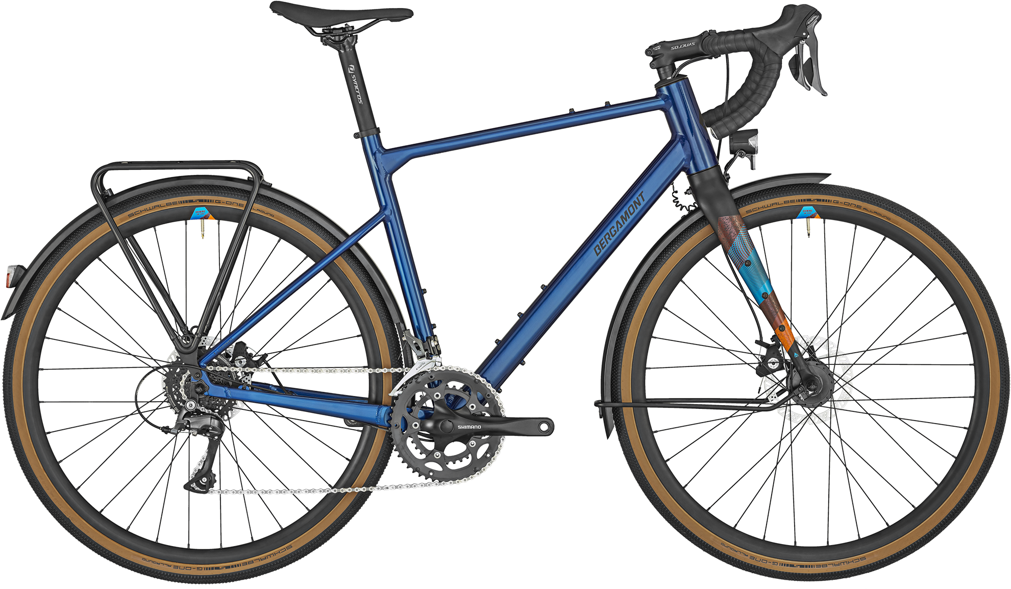Cykler - Racercykler - Bergamont Grandurance RD 3 2024 - Blå