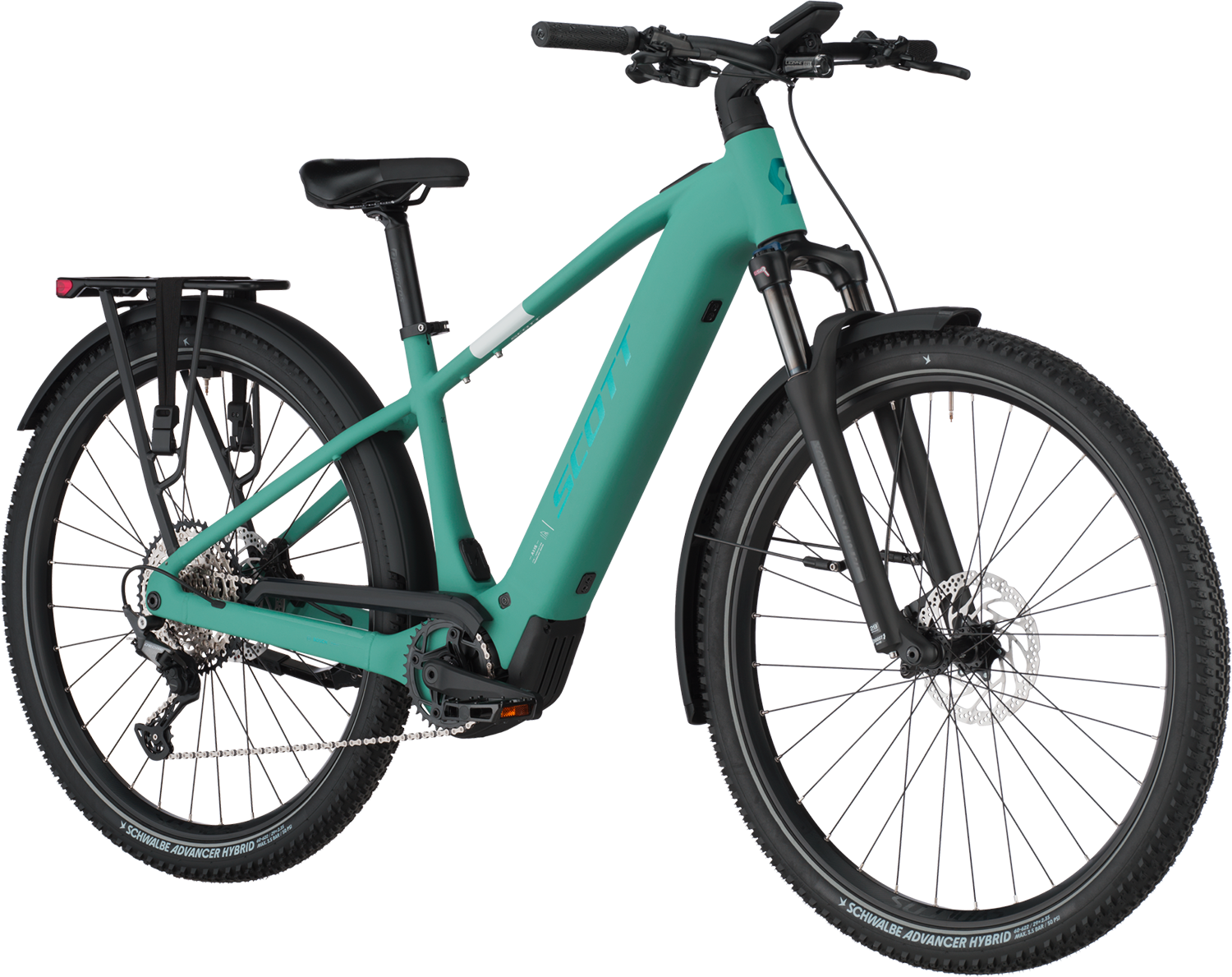 Cykler - Elcykler - Scott Axis eRIDE 20 2026 - Aventurine Green