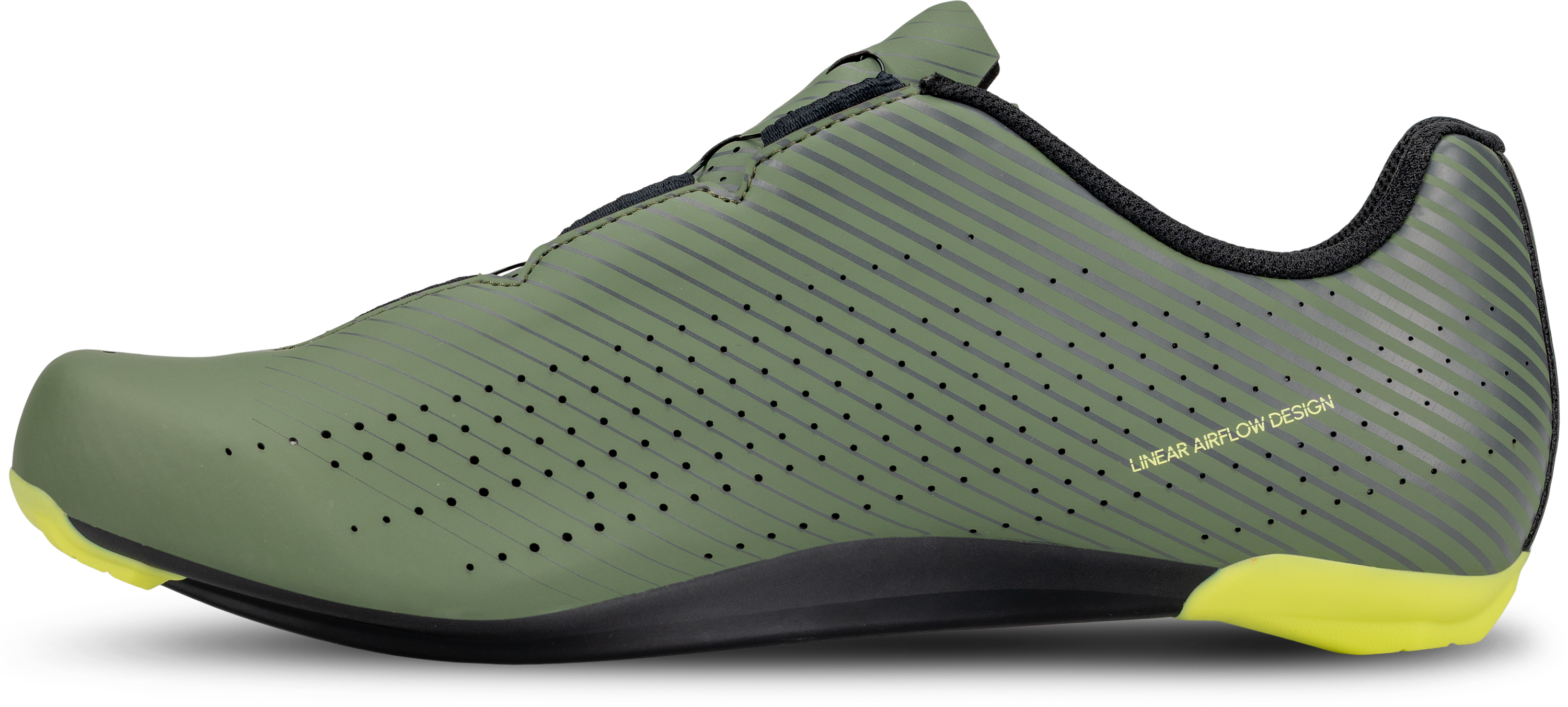 Beklædning - Cykelsko - Scott Road Comp SPD-SL Sko - Olive Green/Yellow