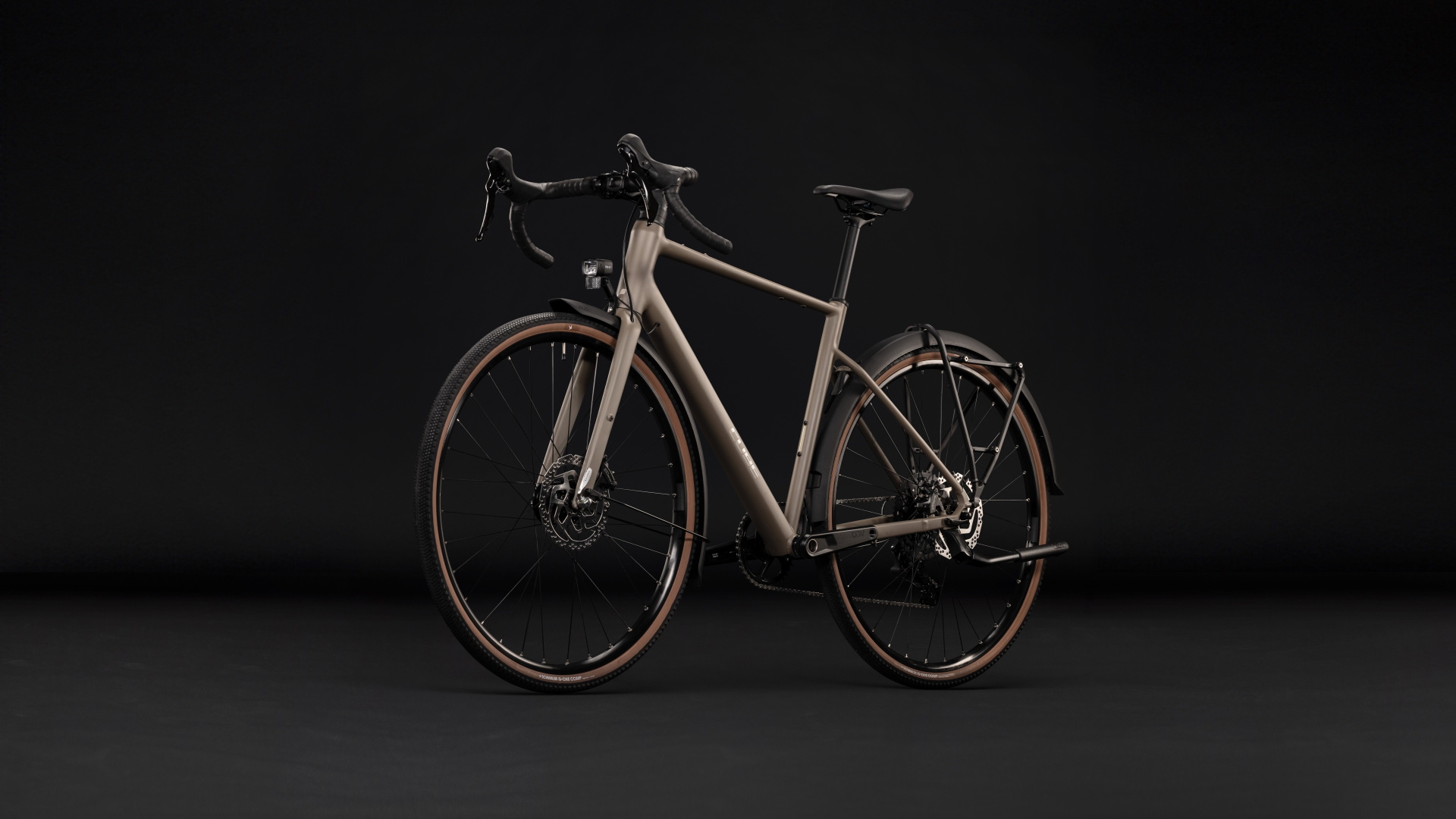 Cykler - Gravel cykler - Cube Nuroad ONE FE (Fully Equipped) 2027 - Wood´n´Grey