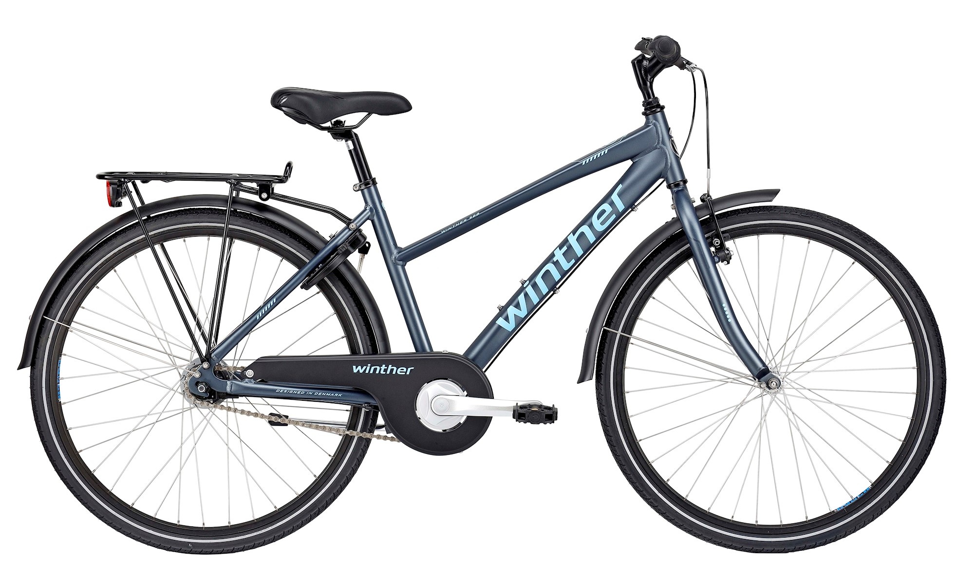 Cykler - Børnecykler - Winther 300 26" Pige 7g 2021 - Blå