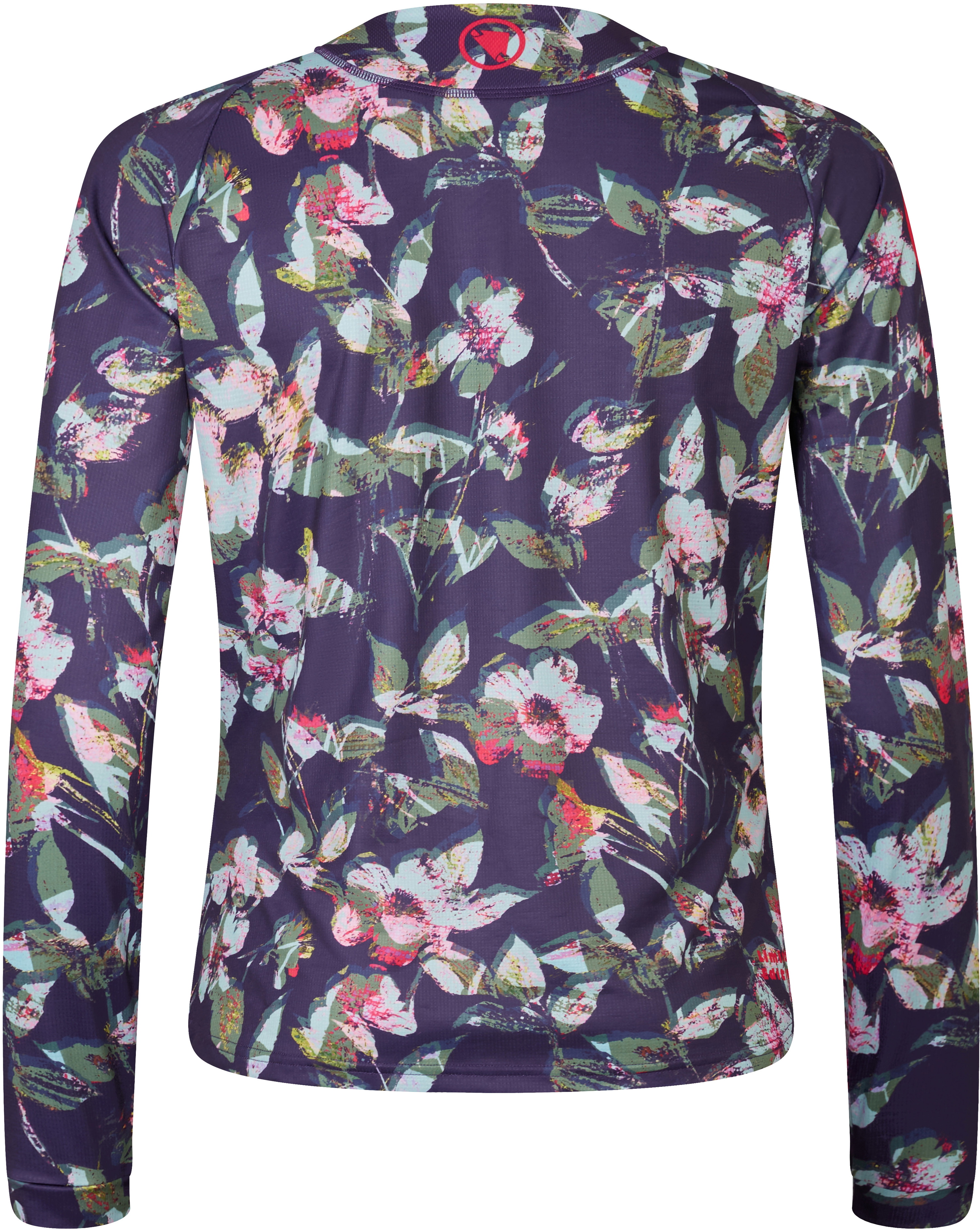 Beklædning - Cykeltrøjer - Endura FLORAL Women's LTD Printed L/S Tee - Bramble
