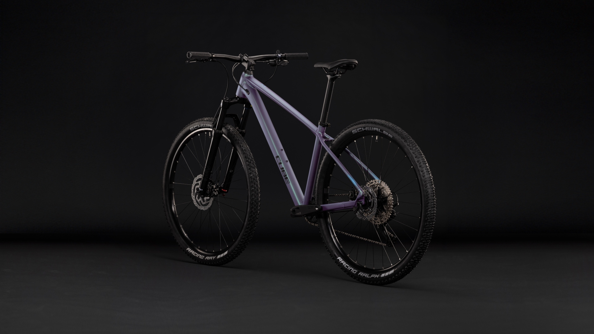 Cykler - Mountainbikes - Cube Aim SLT 29" 2027 - Mysticpurple´n´Black