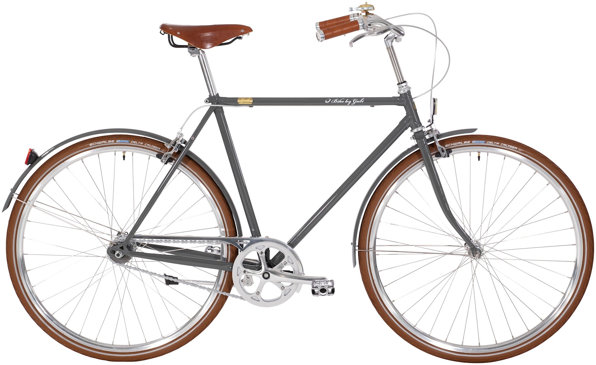 Cykler - Herrecykler - Bike by Gubi 7g Herre Fodbremse 2023 - Grå