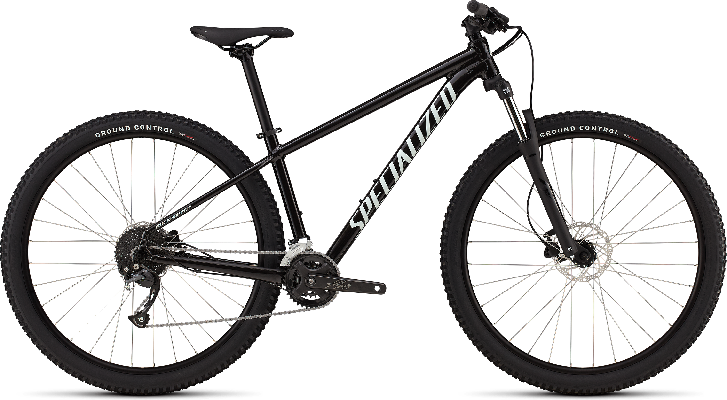 Cykler - Mountainbikes - Specialized Rockhopper 27.5" 2026 - Gloss Obsidian Dune White