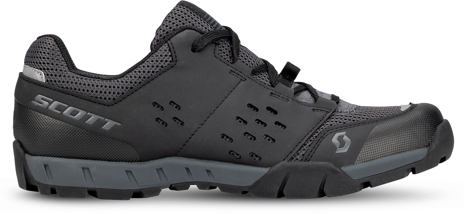 Beklædning - Cykelsko - Scott All Mountain Crus-r Lace SPD Sko - Black/Grey