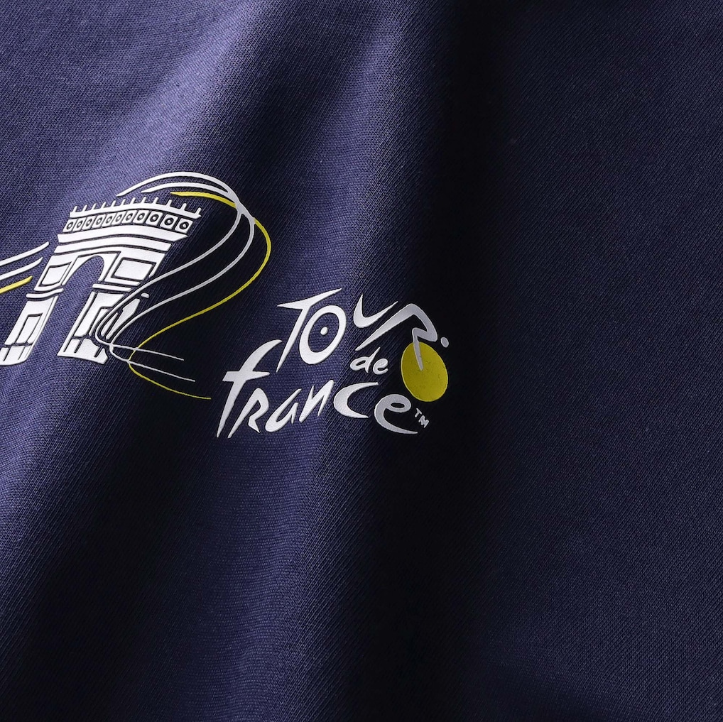 Beklædning - Merchandise - Tour de France T-shirt Monuments de Paris Navy - Unisex